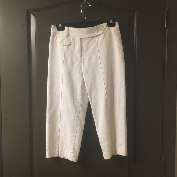 Ann Taylor Capris pants in cream - Picture 5 of 5